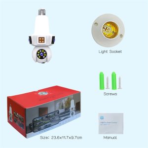 ANZERSKY V380 Triple Lense E27 Light Camera - Image 2
